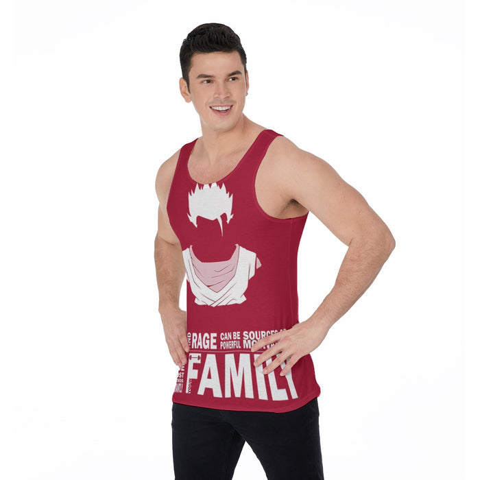 Dragon Ball Z Gohan Family Slogan Tank Top