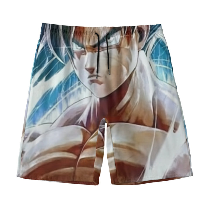 Dragon Ball Super Ultra Instinct Goku Manga Beach Pants