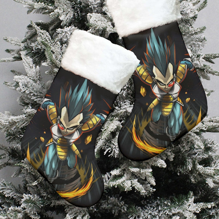 Dragon Ball Armored Vegeta Double Galick Cannon Dope Christmas Socks