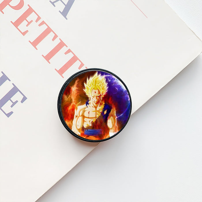 Dragon Ball Z Vegito Super Saiyan Angry Bruised Dope Airbag mobile phone holder