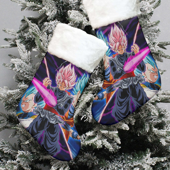 Dragon Ball Goku 2 Goku Rose Vegeta 2 Ultra Instinct Christmas Socks