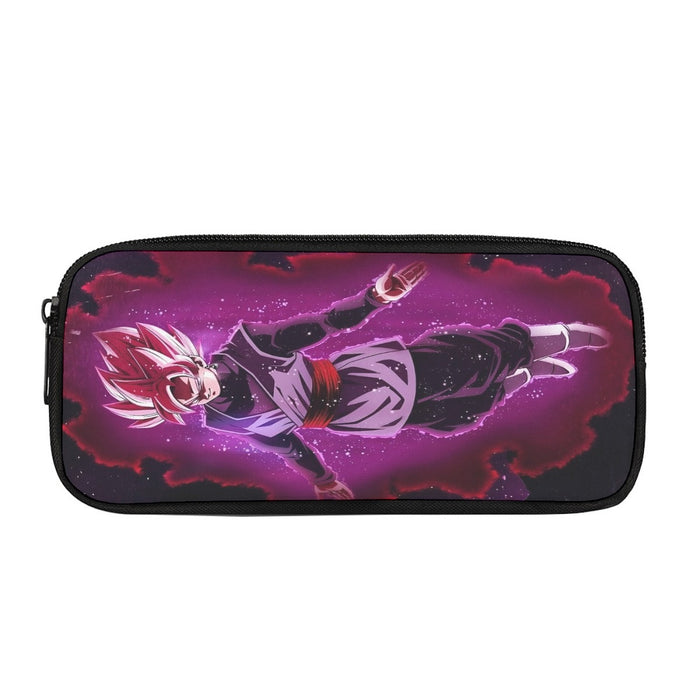 Dragon Ball Black Goku Rose 2 Ultra Instinct Dope 3D Pencil Bag