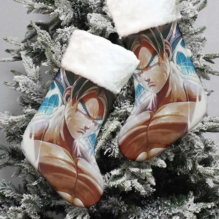 Dragon Ball Super Ultra Instinct Goku Manga Christmas Socks