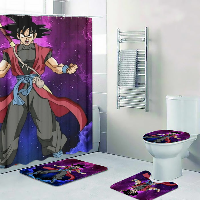 Dragon Ball Super Goku Black Future Saiyan Cool Casual Four-piece Bathroom