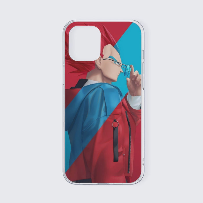 Cool Vegeta Businessman Design Dragon Ball Z iPhone 13 Case