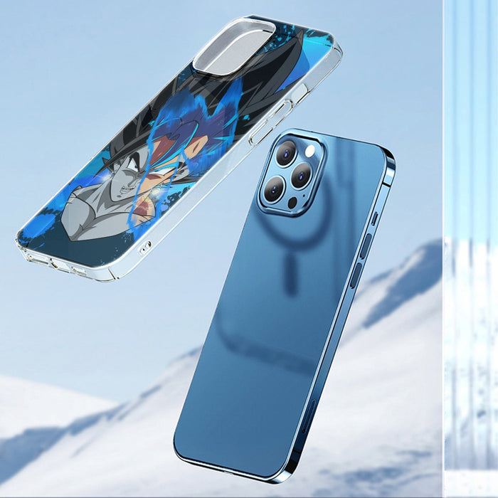 Dragon Ball Z SSJ Goku Painted iPhone 13 Case