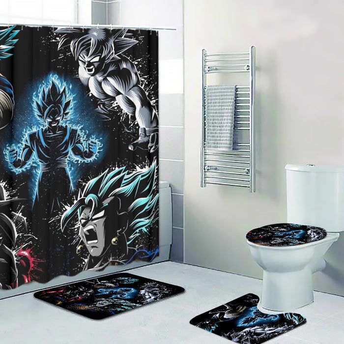 Dragon Ball Z SSGSS Four-piece Bathroom