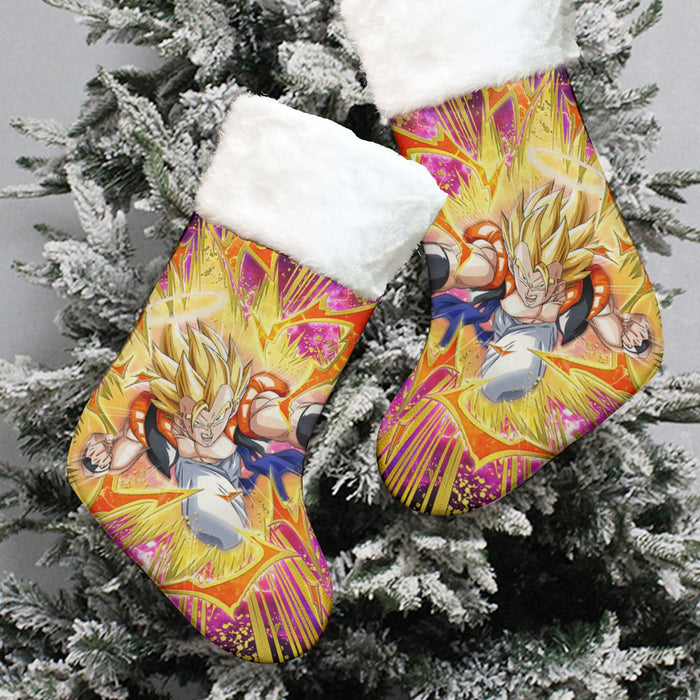 Dragon Ball Super Gogeta Outshining Darkness Cool Christmas Socks