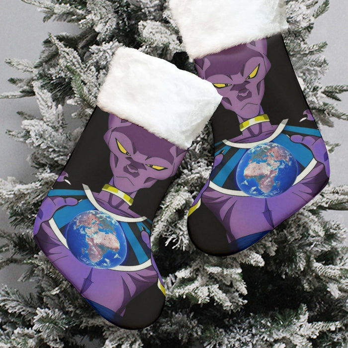 Dragon Ball Super Shirt  Beerus God Destruction Earth Christmas Socks