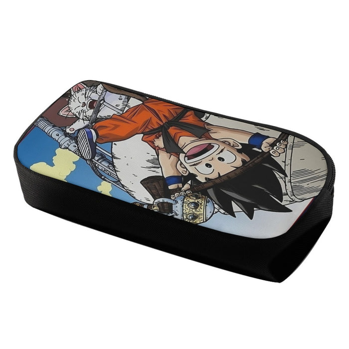 The Naughty Kid Goku and Korin Wise Cat Dragonball Pencil Bag