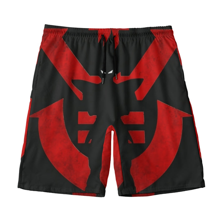 Dragon Ball Z Vegeta Shadow Cool Red Vegeta Symbol Beach Pants