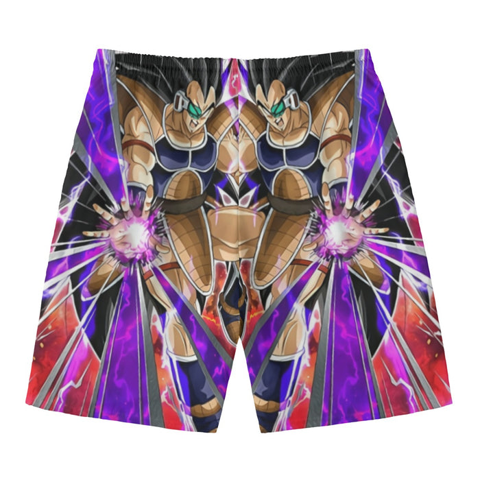 Dragon Ball Z Vibrant Saiyan Raditz Radiant Light Beach Pants