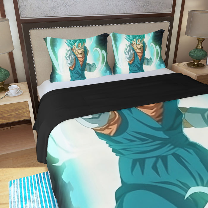 Dragon Ball Vegito Potara Fusion Dope 3D Full Print Three Piece Duvet Cover Set