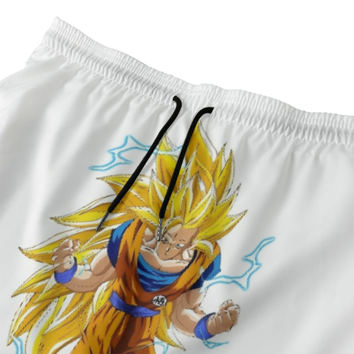 Goku Super Saiyan 3 Beach Pants