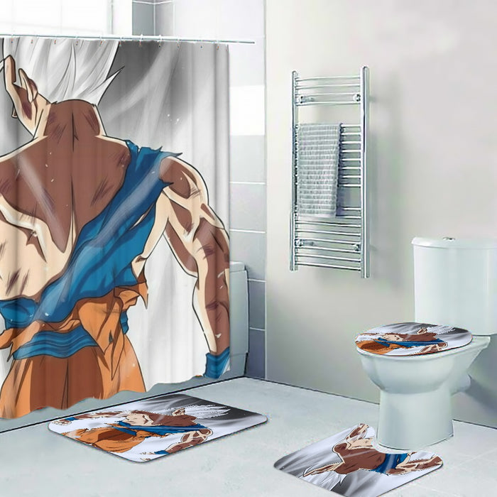 Dragon Ball Gohan White Super Saiyan Epic Streetwear Four-piece Bathroom