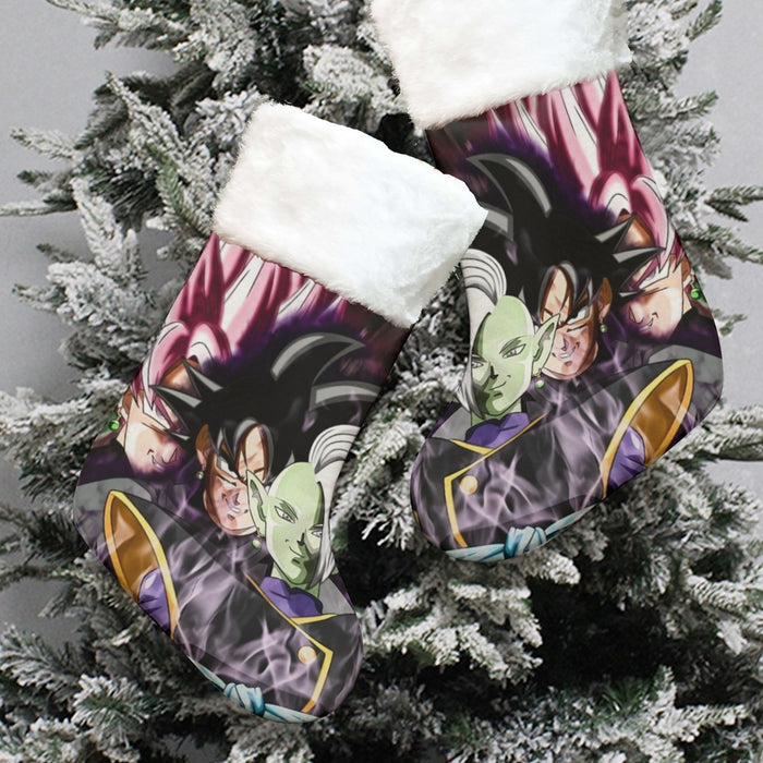 Dragon Ball Super Zamasu Goku Black Goku Rose Cool Christmas Socks