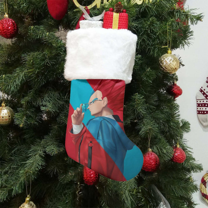 Cool Vegeta Businessman Design Dragon Ball Z Christmas Socks