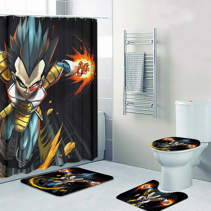 Dragon Ball Armored Vegeta Double Galick Cannon Dope Four-piece Bathroom