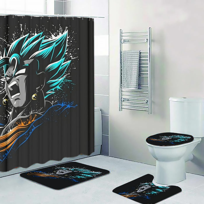 Dragon Ball Super  SSJ Blue Goku Rage Four piece Bathroom