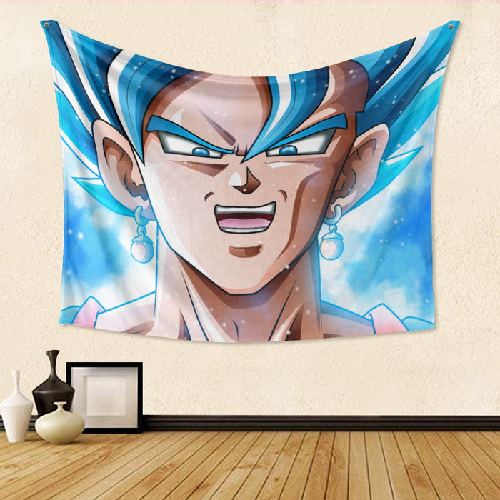 Dragon Ball Vegito Portrait Full Print Cool Design Tapestry