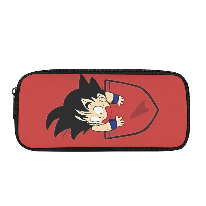 Dragon Ball Cute Goku Kid Pocket Simple Design Streetwear Pencil Bag