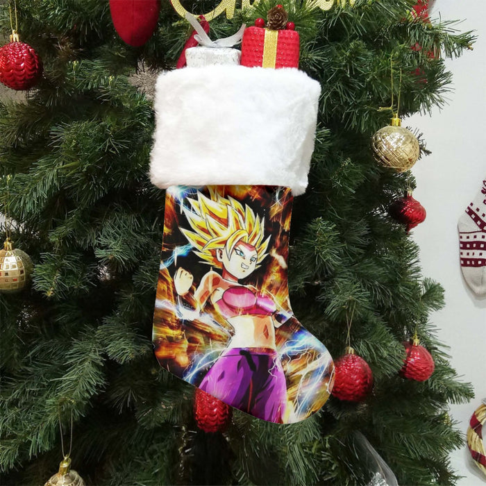 Dragon Ball Super Caulifla Super Saiyan 2 Epic Casual Christmas Socks