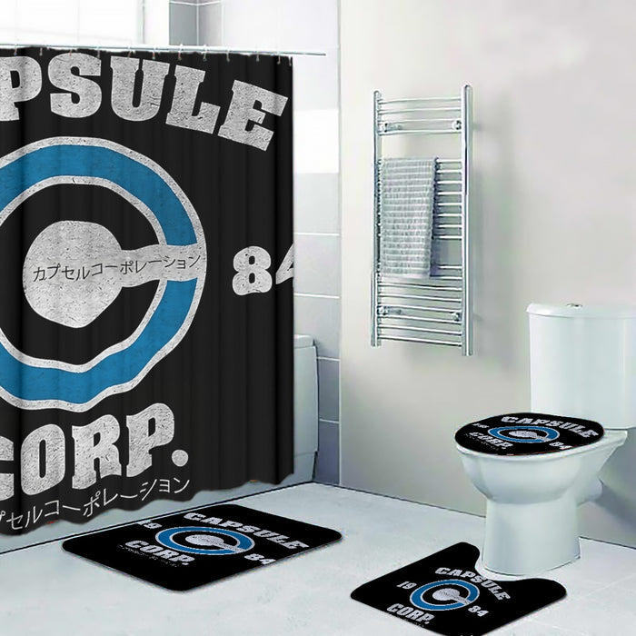 Capsule Corp Baseball Four-piece Bathroom