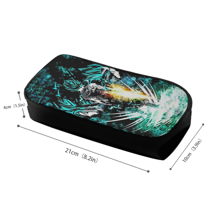 Dragon Ball Gogeta Super Saiyan Power Up Potara Fusion Design Pencil Bag