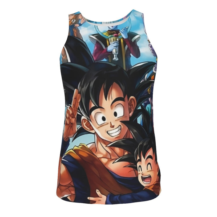 Dragon Ball Z Characters Tank Top