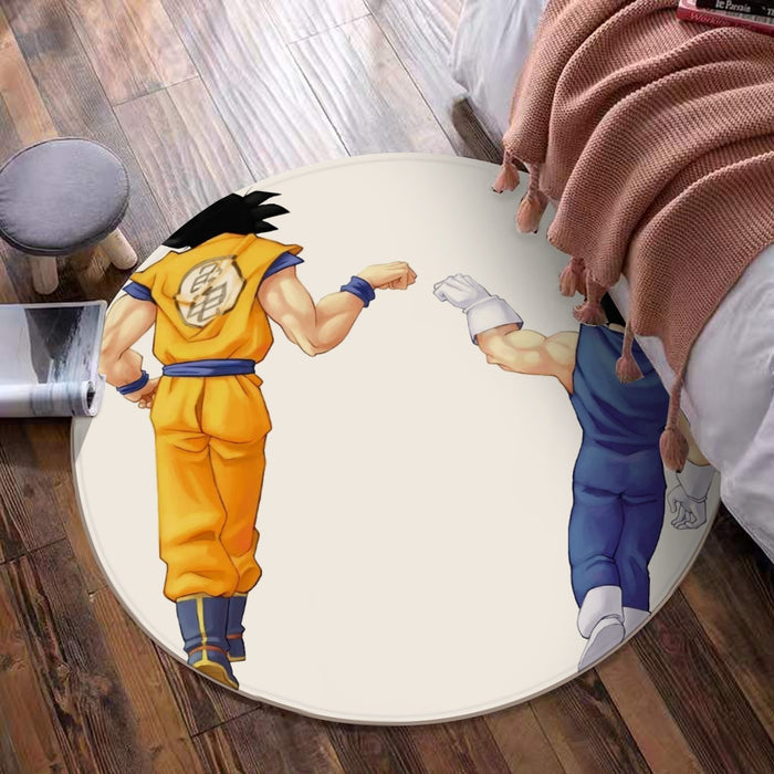 Dragon Ball Z Goku x Vegeta round mat