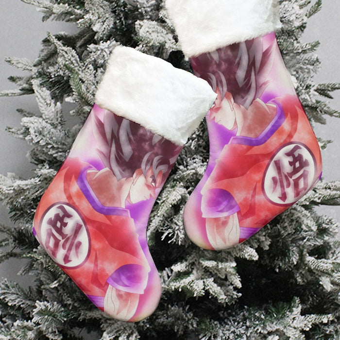 Dragon Ball Angry Son Goku Unique Style Full Print Christmas Socks