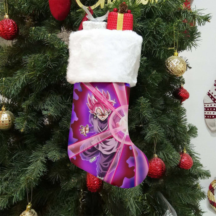 Goku Black Zamasu Super Saiyan Rose Powerful Aura Skills Dope Christmas Socks