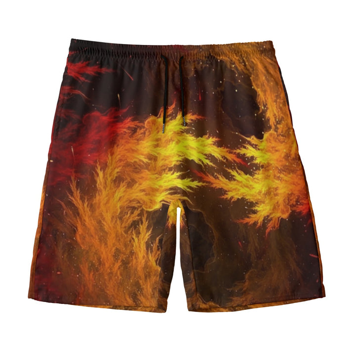 Dragon Ball Z Super Saiyan Orange Aura Dope Streetwear Beach Pants