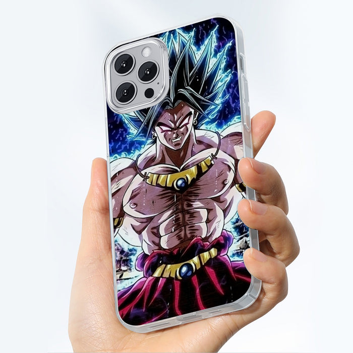 DBZ Legendary Super Saiyan Broly With Black Hair iPhone 13 Case