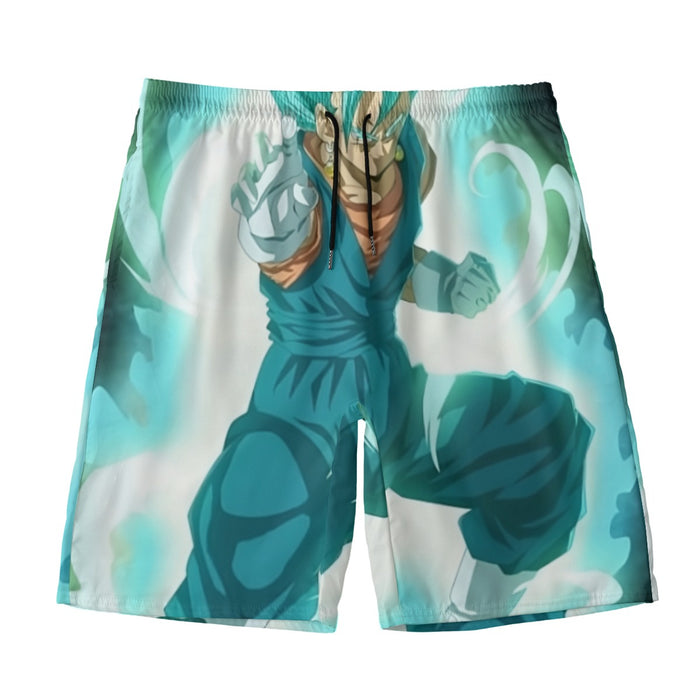 Dragon Ball Vegito Potara Fusion Dope 3D Full Print Beach Pants