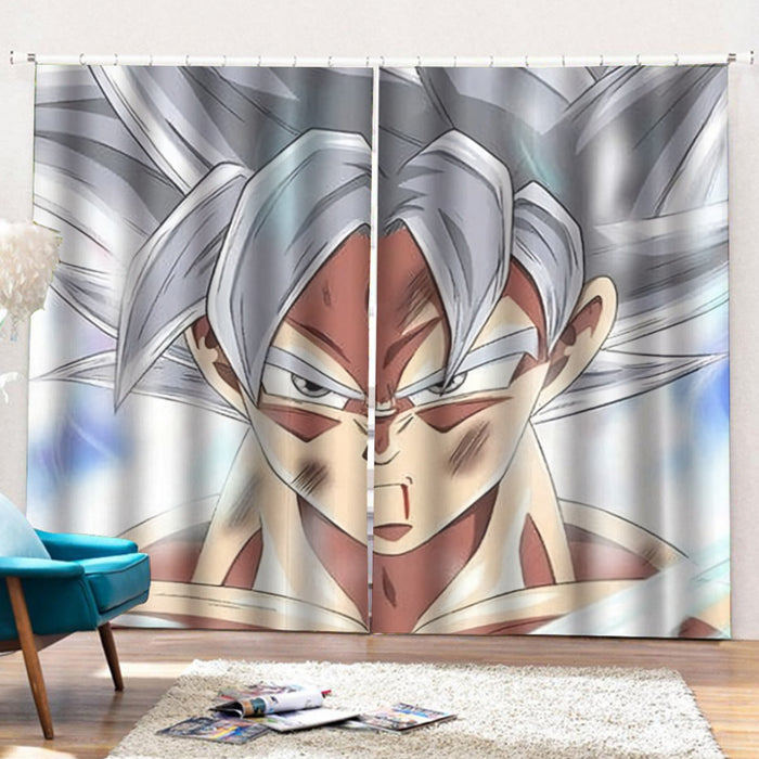 Dragon Ball Super Goku Ultra Instinct Curtains with Hooks