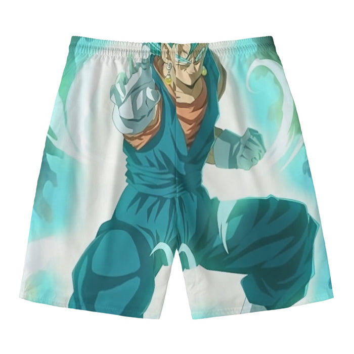 Dragon Ball Vegito Potara Fusion Dope 3D Full Print Beach Pants