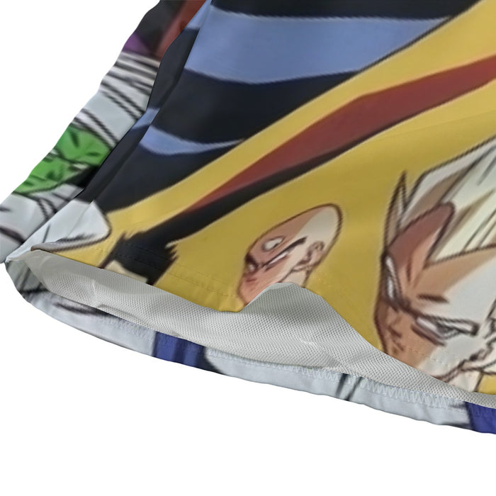 Dragon Ball Z Angry Super Saiyan Fighters Beach Pants