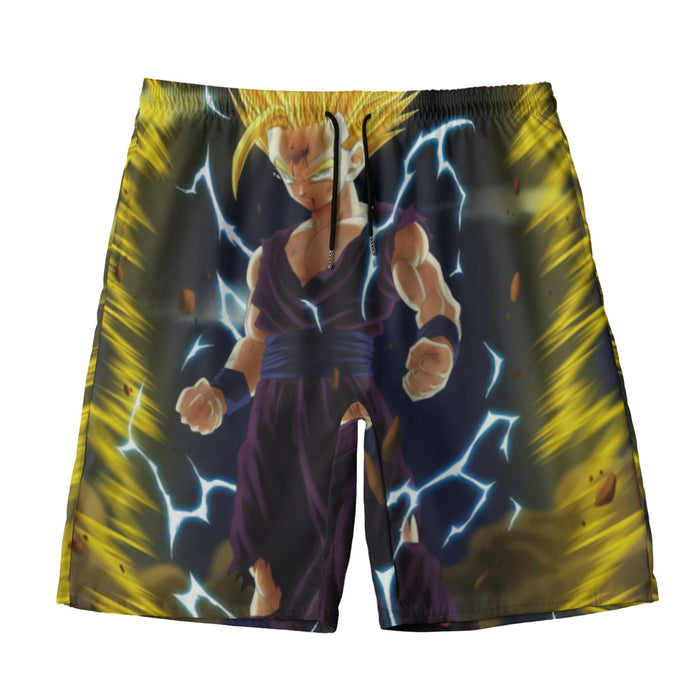 Gohan Super Saiyan 2 Beach Pants