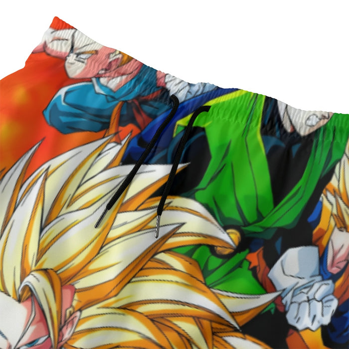 Dragon Ball Goku Super Saiyan 3 Vegeta Gohan Trending Design Shorts