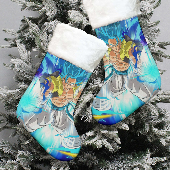 Super Saiyan Blue Gogeta Christmas Socks