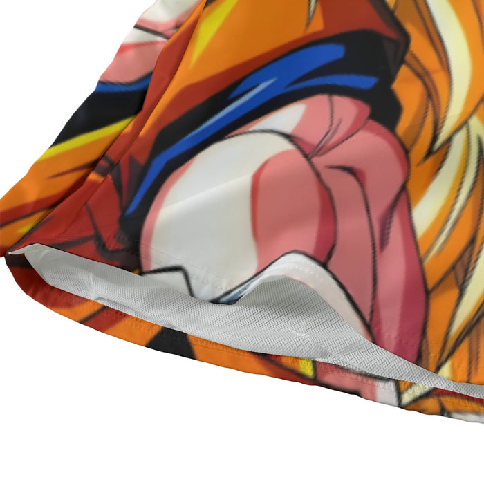 Dragon Ball Goku Super Saiyan 3 Vegeta Gohan Trending Design Beach Pants