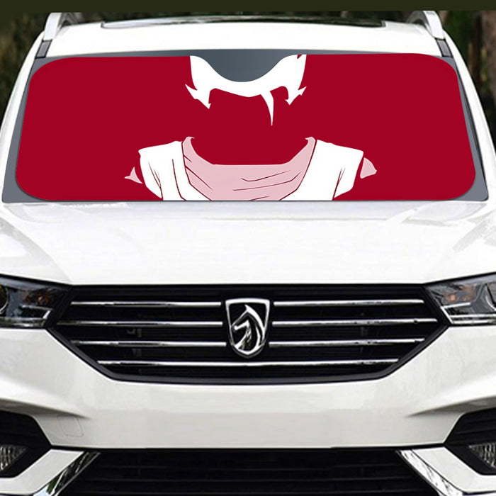 Dragon Ball Z  Gohan Family Slogan Windshield Sunshade