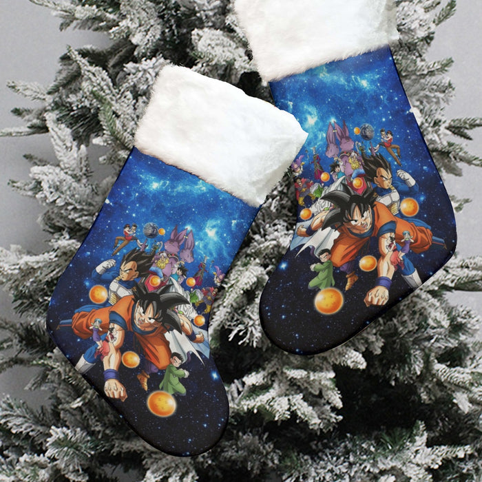 Dragon Ball Super Destruction Gods Goku Vegeta Christmas Socks