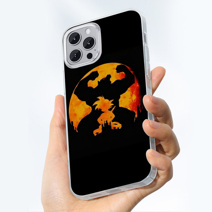 Dragon Ball Z Cool Shadow Kid Goku Great Ape Evolution iPhone 13 Case