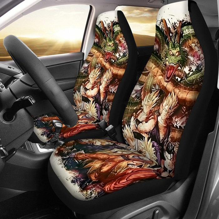 Dragon Ball  Ultimate Shenron x Saiyans Car Seat Cover