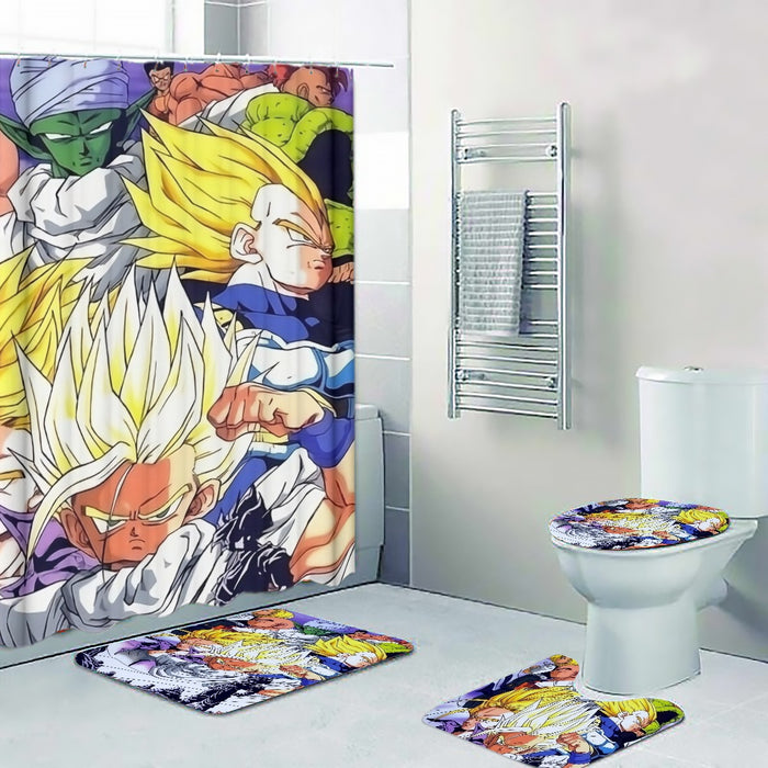 Dragon Ball Trunks Gohan Young Generation Super Saiyan Color Style Four-piece Bathroom