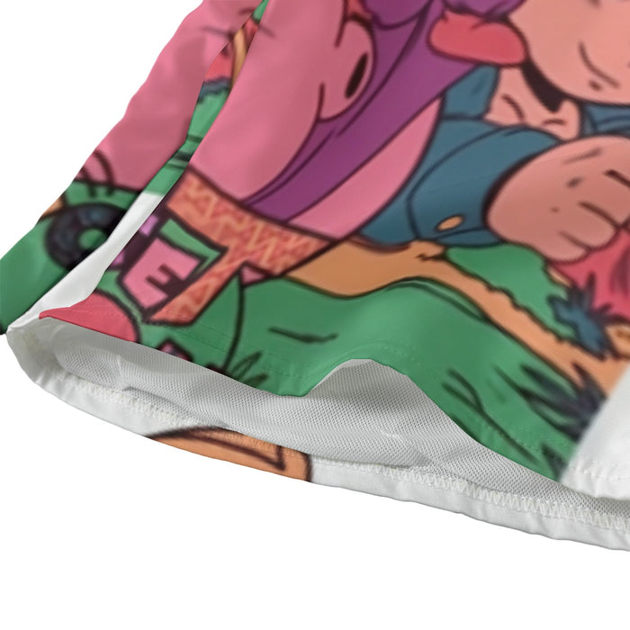 Kid Versions Of Dragon Ball Z Characters Beach Pants