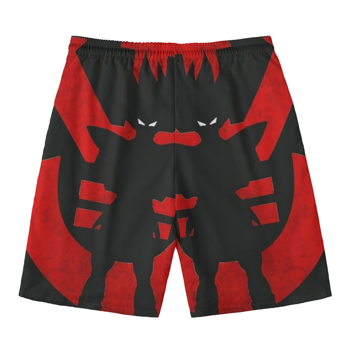 Dragon Ball Z Vegeta Shadow Cool Red Vegeta Symbol Beach Pants