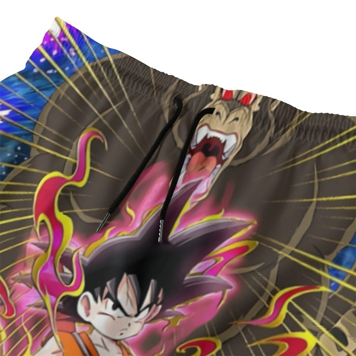 Great Ape Monkey Kid Goku Galaxy High-Quality Battle 3D Beach Pants